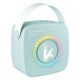 ΦΟΡΗΤΟ ΗΧΕΙΟ EGOBOO KBT3NTBLU BLUETOOTH MINI KARAOKE KIDS VOICE ΜΕ ΑΣΥΡΜΑΤΟ ΜΙΚΡΟΦΩΝΟ BLUE